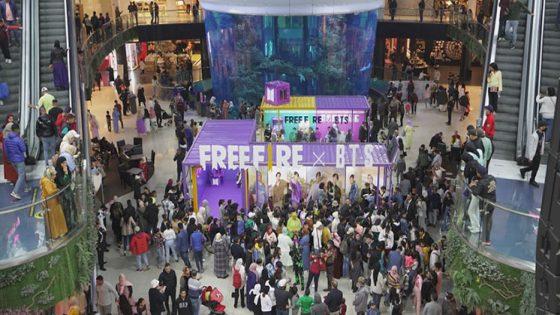 E-Sport: تحتفل Garena بتعاون Free Fire x BTS في موروكو مول
