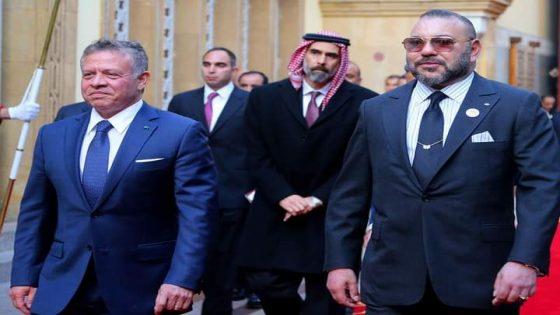 جلالة الملك يهاتف الملك عبد الله الثاني عاهل المملكة الأردنية الهاشمية