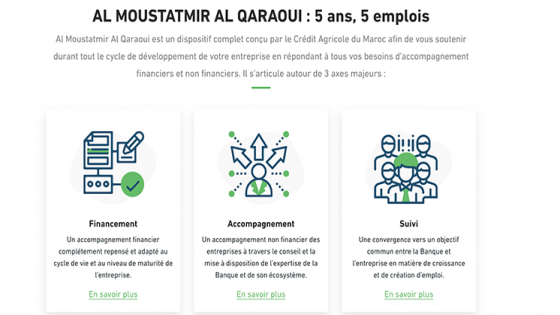 دار المستثمر القروي: هيكل مخصص لتعزيز ريادة الأعمال الريفية