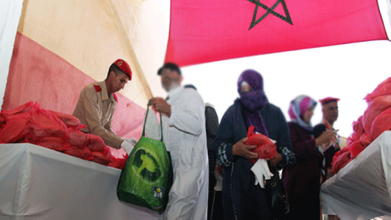 الحرس الملكي ينظم توزيع وجبات “فطور” على الأسر المحتاجة