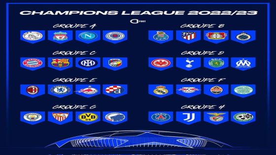 النتائج النهائية لقرعة دور المجموعات بطولة الدوري الأوروبي