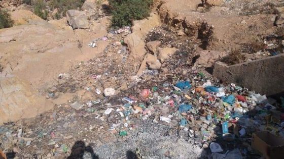 أزمة النفايات بدوار ايسك جماعة تيقي منطقة إدا وتنان تؤدي إلى مخاطر صحية وبيئية