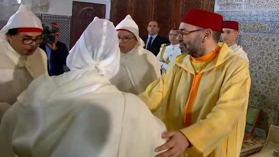 صاحب الجلالة الملك محمد السادس يحيي حفلا دينيا بمناسبة ذكرى ليلة المولد النبوي بمسجد حسان الرباط