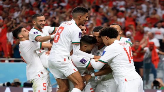 المنتخب المغربي يقطع شوطا كبيرا نحو التأهل الى ثمن نهائي كأس العالم بالفوز على بلجيكا