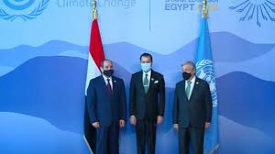 صاحب السمو الملكي الأمير مولاي رشيد يحضر حفل استقبال أقامه الرئيس المصري على شرف قادة الدول المشاركين في قمة المناخ