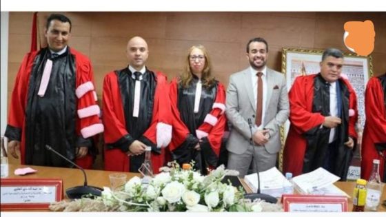 الباحث محمد منار ينال شهادة الدكتوراه في القانون الخاص بميزة مشرف جدا