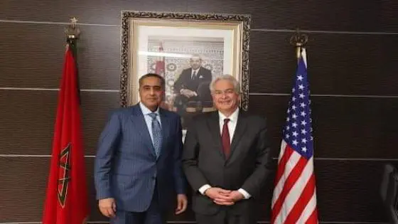 المدير العام لمراقبة التراب الوطني عبد اللطيف الحموشي يستقبل مدير وكالة الإستخبارات المركزية الأمريكية السيد وليام بورنز