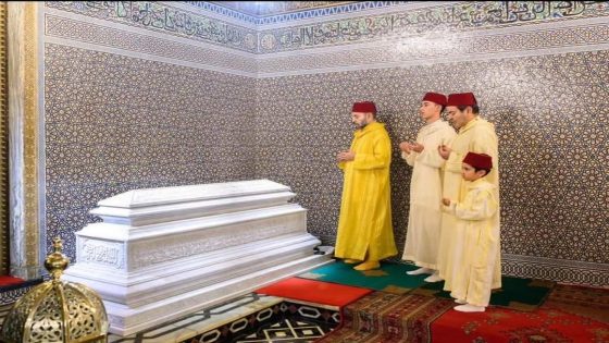 صاحب الجلالة الملك محمد السادس يترأس حفلا دينيا إحياء للذكرى الخامسة والعشرين لوفاة جلالة المغفور له الملك الحسن الثاني