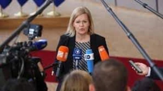 وزيرة الداخلية الألمانية تحل بالمغرب الاثنين المقبل للإتقاء بلفتيت لدراسة ملف الهجرة الشرعية