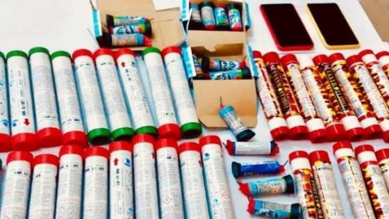 المصالح الأمنية بمدينة أكادير نتمكن من توقيف أربعة أشخاص بسبب حيازة و ترويج مفرقعات