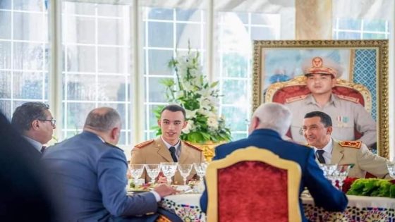 صاحب السمو الملكي ولي العهد الأمير مولاي الحسن يترأس مأدبة غداء أقامها جلالة الملك
