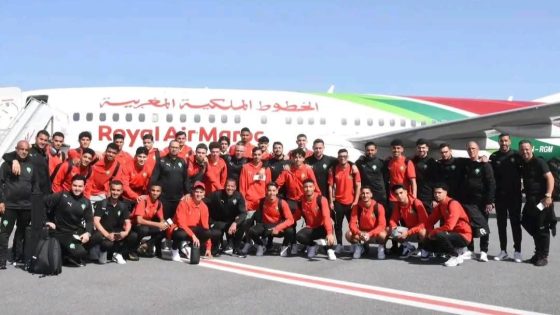 المنتخب الوطني المغربي لأقل من 20 سنة يتوجه إلى مصر للمشاركة في كأس إفريقيا