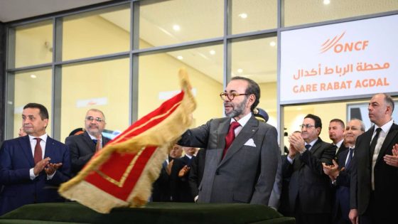 جلالة الملك يُعطي بالرباط انطلاقة أشغال إنجاز الخط السككي فائق السرعة LGV الرابط بين القنيطرة ومراكش