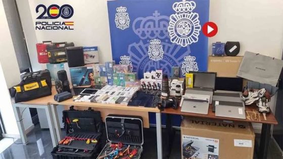 تفكيك شبكة إجرامية كانت تشتري منتجات مسروقة وتبيعها في المغرب