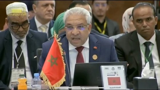 من قلب الجزائر : الصباري يفشل محاولة نقل مقر الاتحاد البرلماني العربي ويؤكد ثوابت المغرب