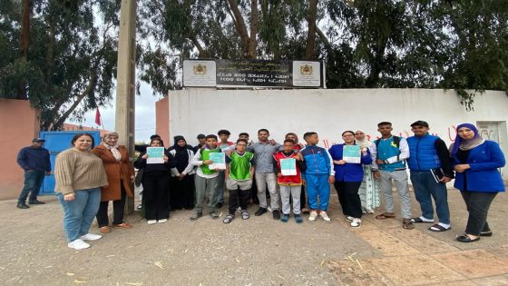 أكادير : تنظيم عملية التعبئة المجتمعية من الطفل إلى الطفل لرصد الأطفال واليافعين الموجودين خارج المدرسة 2025.