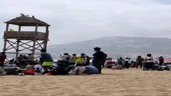 اعتداء غامض على شاطئ أكادير المعتدي فرّ إلى البحر قبل أن يسلم نفسه