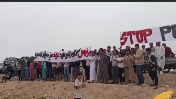 احتجاجات غير مسبوقة بإمسوان.. ساكنة تليلت تطالب برحيل رئيس الجماعة بسبب الجفاف التنموي