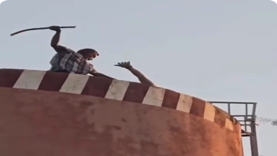 عاجل من أولاد يوسف معتصم فوق “شاطو ماء” يعتدي بعصا على عنصر وقاية مدنية واستنفار أمني كبير بالمكان