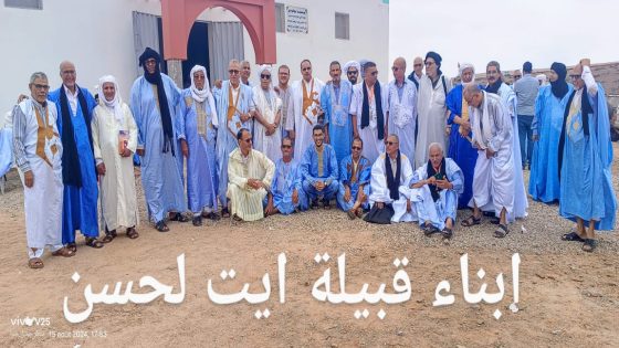 قافلة قبيلة آيت لحسن – الشمال تشارك في الملتقى السنوي للقبيلة وتعزز صلة الرحم والتلاحم الوطني