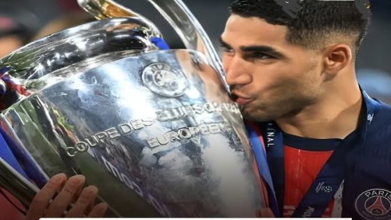 أشرف حكيمي يحقق المركز السادس وجوائز الكرة الذهبية تضيء على إنجازات لويس إنريكي مع باريس سان جيرمان