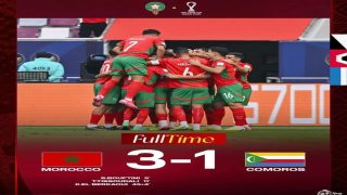 المنتخب المغربي الرديف يستهل مشواره في كأس العرب بفوز مقنع على جزر القمر (3–1)