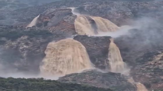 شلالات إيموزار تنبعث من جديد أمطار سوس تعيد الروح للطبيعة الجبلية