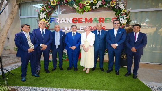 Agadir : la consule générale de France rassemblait les communautés franco – marocain dans une atmosphère d allégresse