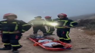 أكادير : إنقاذ أربعة سياح بريطانيين من أصول باكستانية علقوا بجبال أكادير أوفلا بعد إصابة أحدهم
