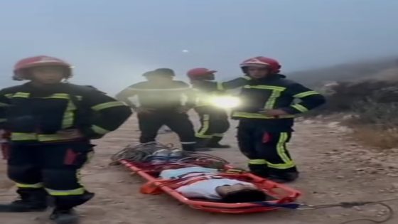 أكادير : إنقاذ أربعة سياح بريطانيين من أصول باكستانية علقوا بجبال أكادير أوفلا بعد إصابة أحدهم