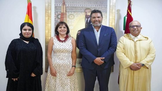 أشنكلي يستقبل القنصل العام الجديدة لإسبانيا بأكادير ويبحثان آفاق التعاون بجهة سوس ماسة