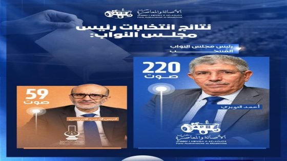 أحمد التويزي رئيسا لمجلس النواب بـ220 صوتا وانتخابه يفتح مرحلة جديدة في المشهد البرلماني المغربي